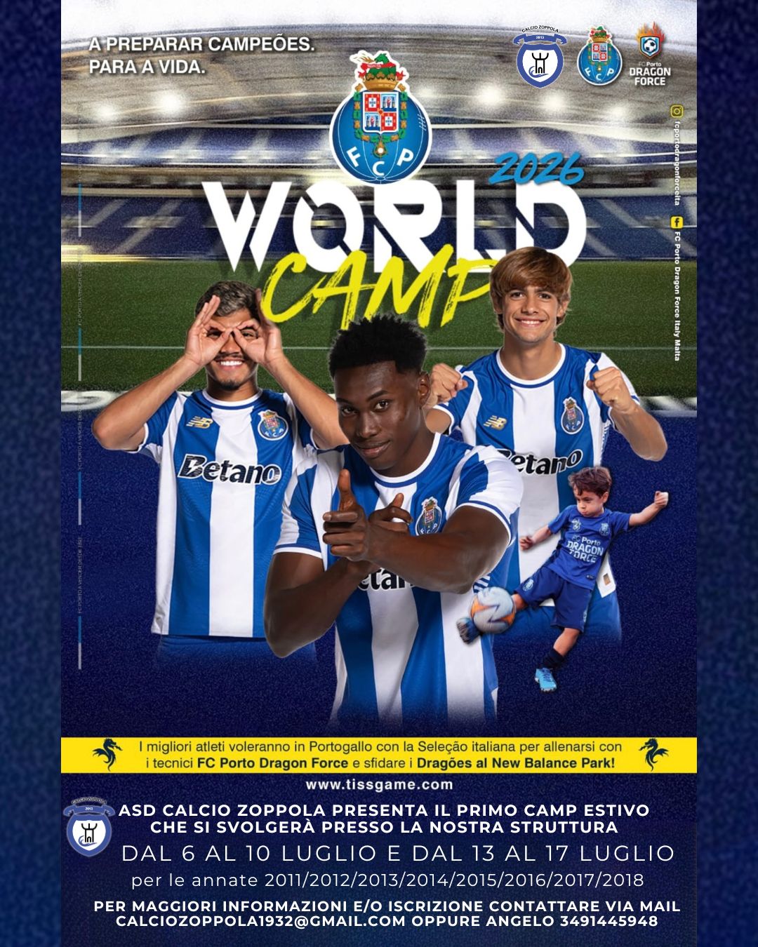 Word Camp 2026 - ASD Zoppola Calcio